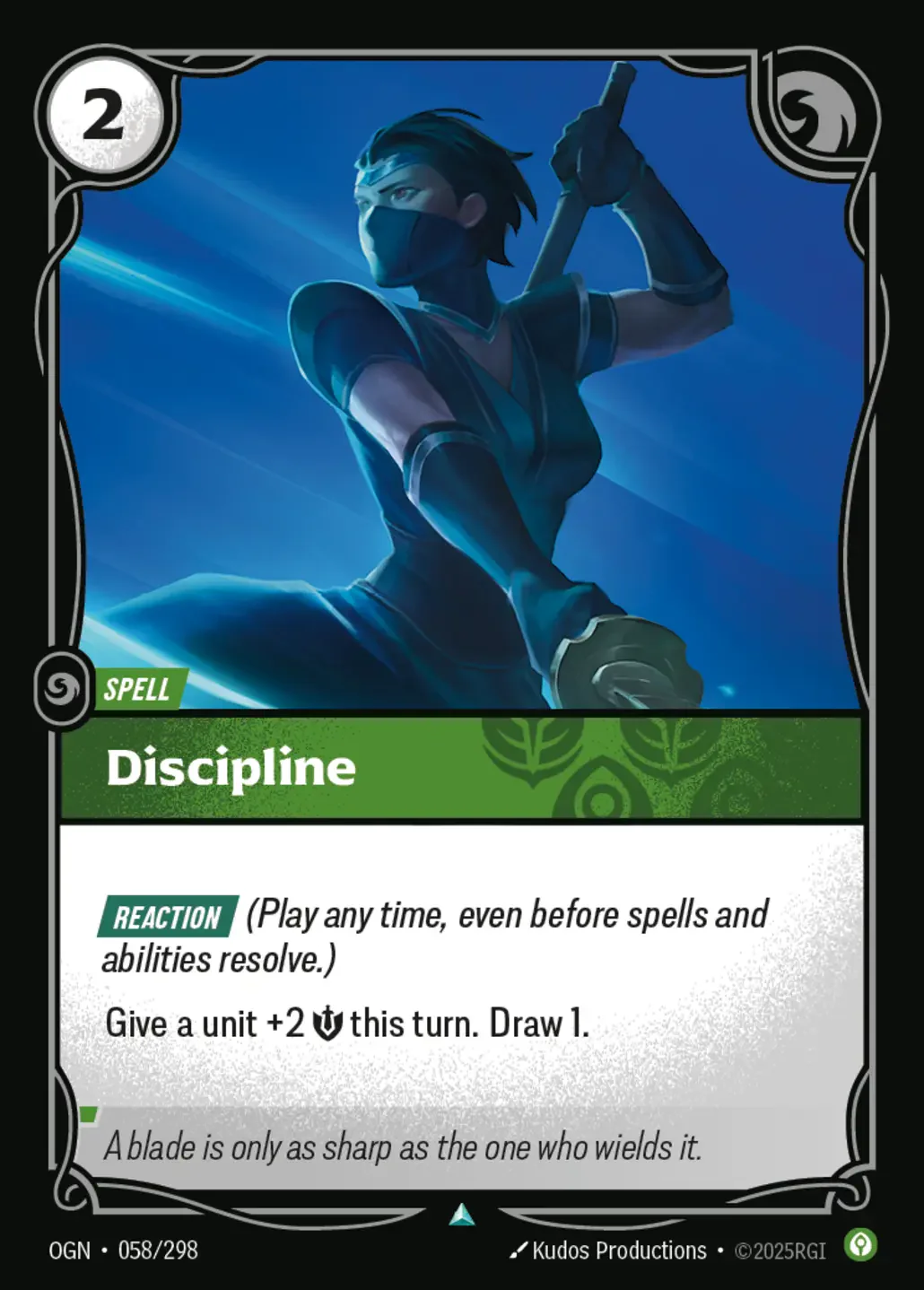 Discipline - 058/298 (OGN) Uncommon