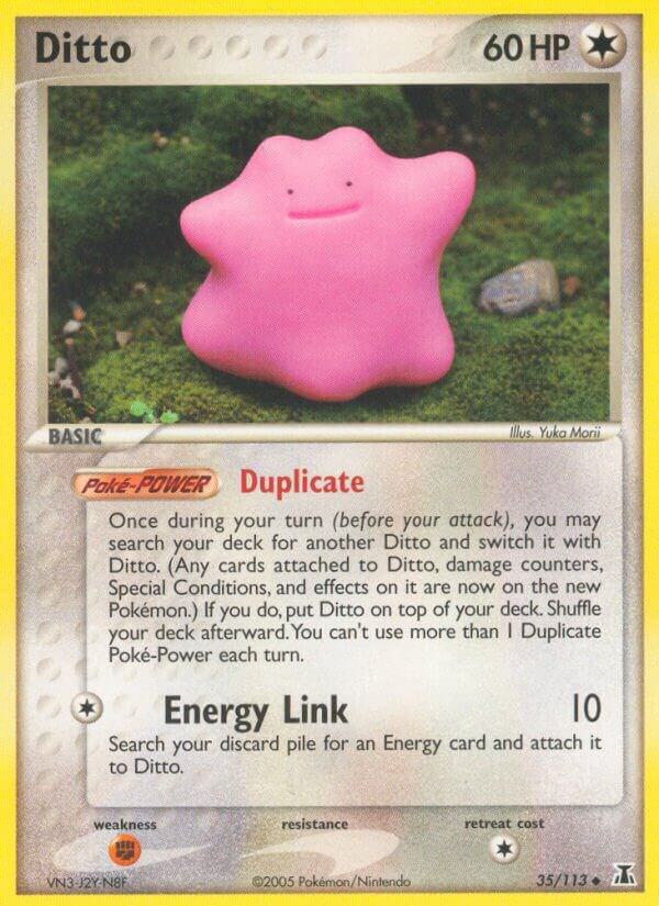 Ditto - 35/113 (DS) Uncommon Light Play