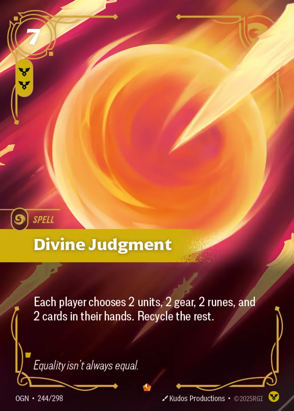 Divine Judgment - 244/298 (OGN) Epic
