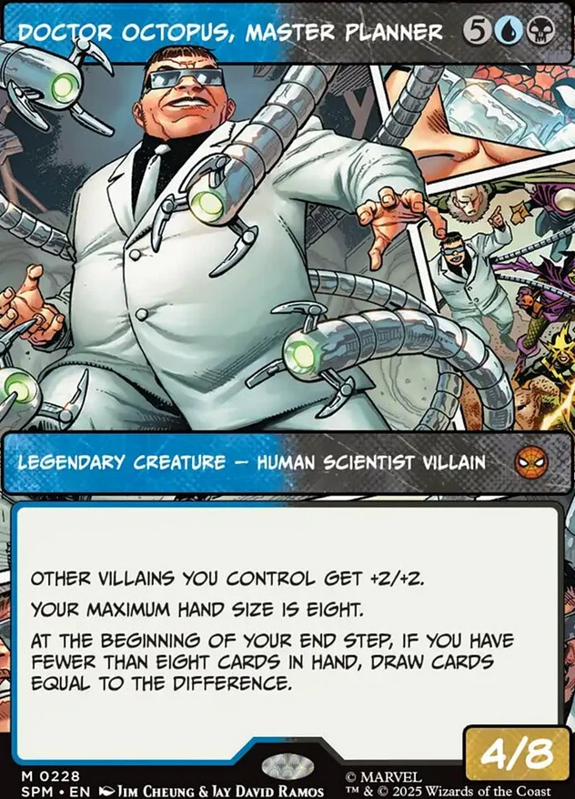Doctor Octopus, Master Planner [ #0228 Borderless ] (SPM-M)