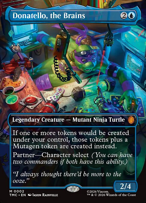Donatello, the Brains [ #0002 Borderless ] (TMC-M) - Image 2