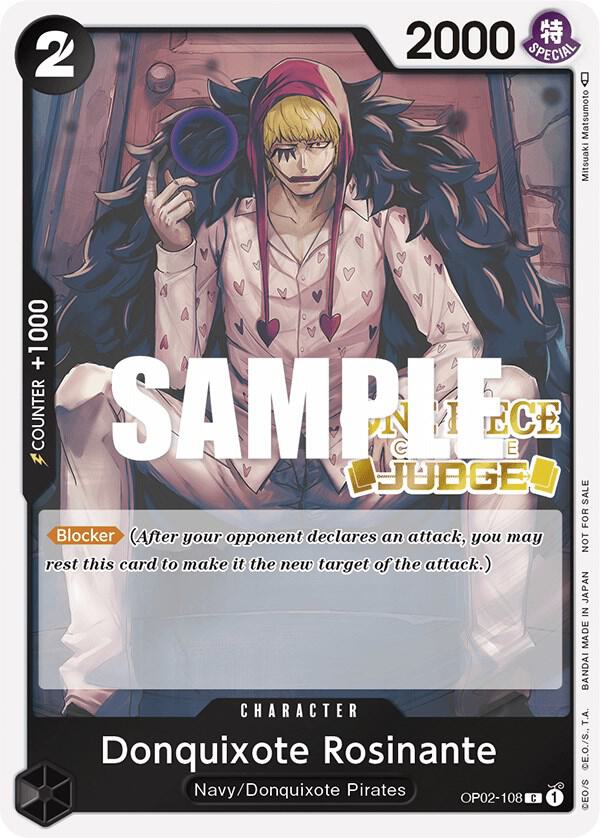 Donquixote Rosinante (OP02-108 C) (Judge Promo)