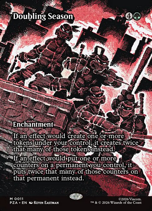 Doubling Season [ #0011 Borderless ] (PZA-M) - Image 2