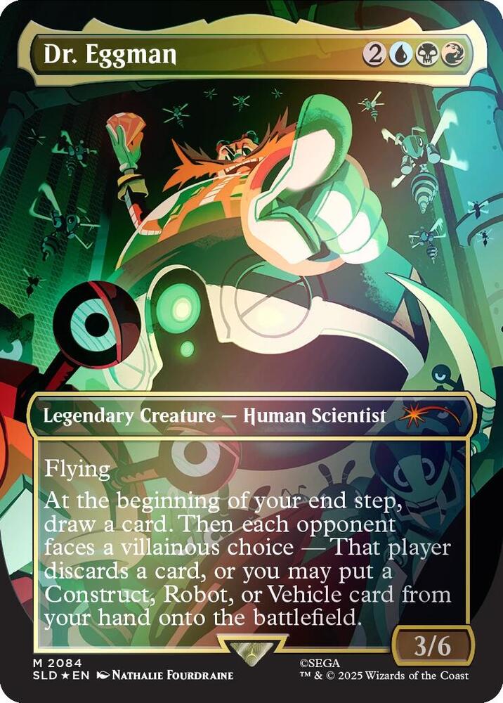 Dr. Eggman [ #2084 ] (SLD-R-FOIL)
