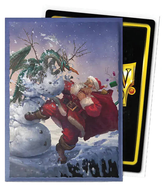 Dragon Shield: Standard - Brushed Art: 2025 Christmas 100 Count