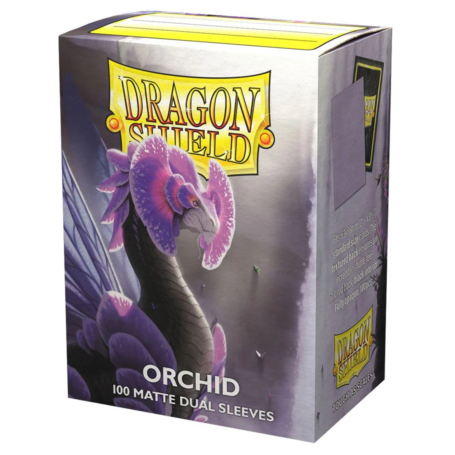 Dragon Shield: Standard - Dual Matte: Orchid (Emme) 100 Count - Image 2