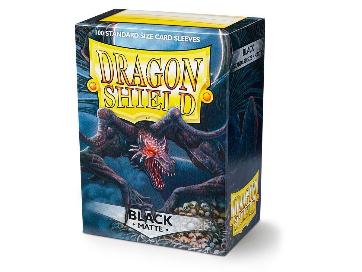 Dragon Shield: Standard - Matte: Black 100 Count - Image 2