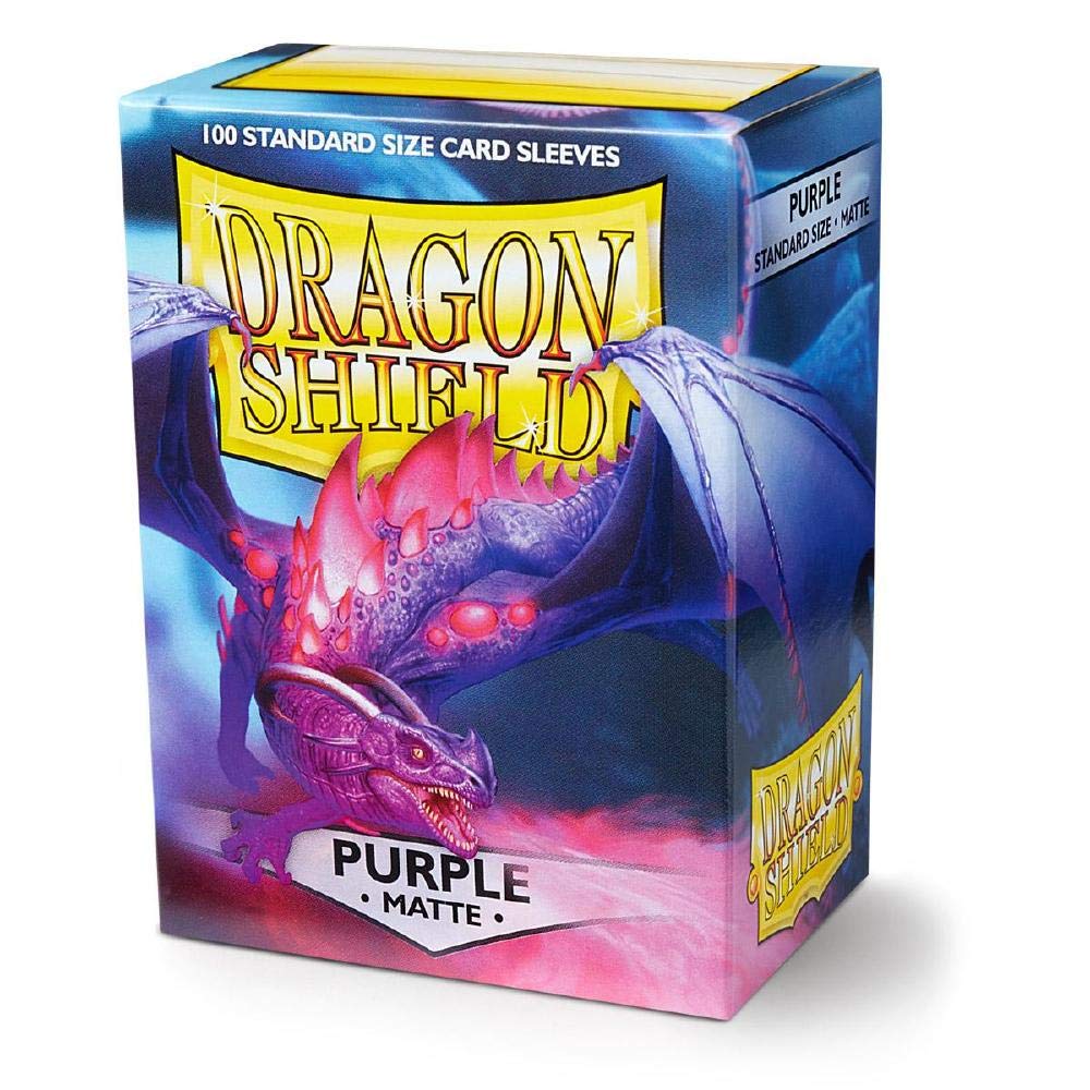 Dragon Shield: Standard - Matte: Purple 100 Count - Image 2