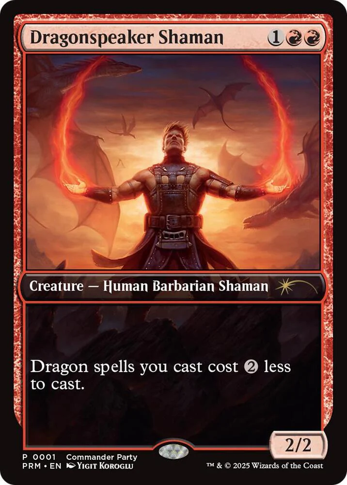 Dragonspeaker Shaman [#0001] (WPN-P) Normal Near Mint