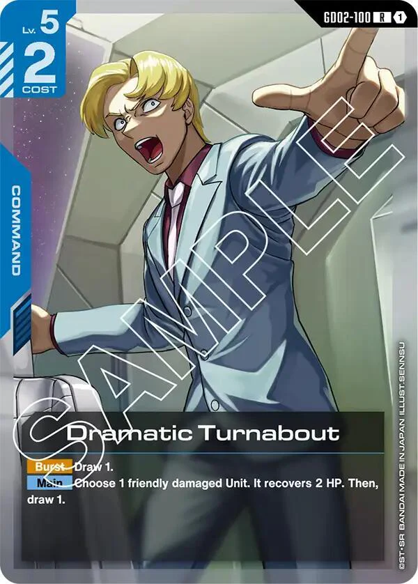 Dramatic Turnabout - GD02-100 (GD02) - Near Mint (R)