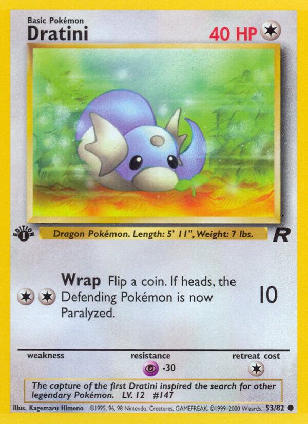 Dratini - 53/82 (TR) Common - Lightly Played 1st Edition