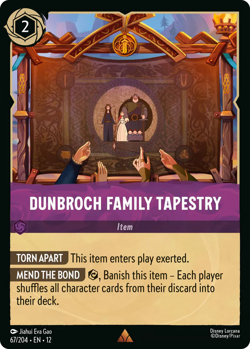 DunBroch Family Tapestry (Wilds Unknown 067/204) Rare