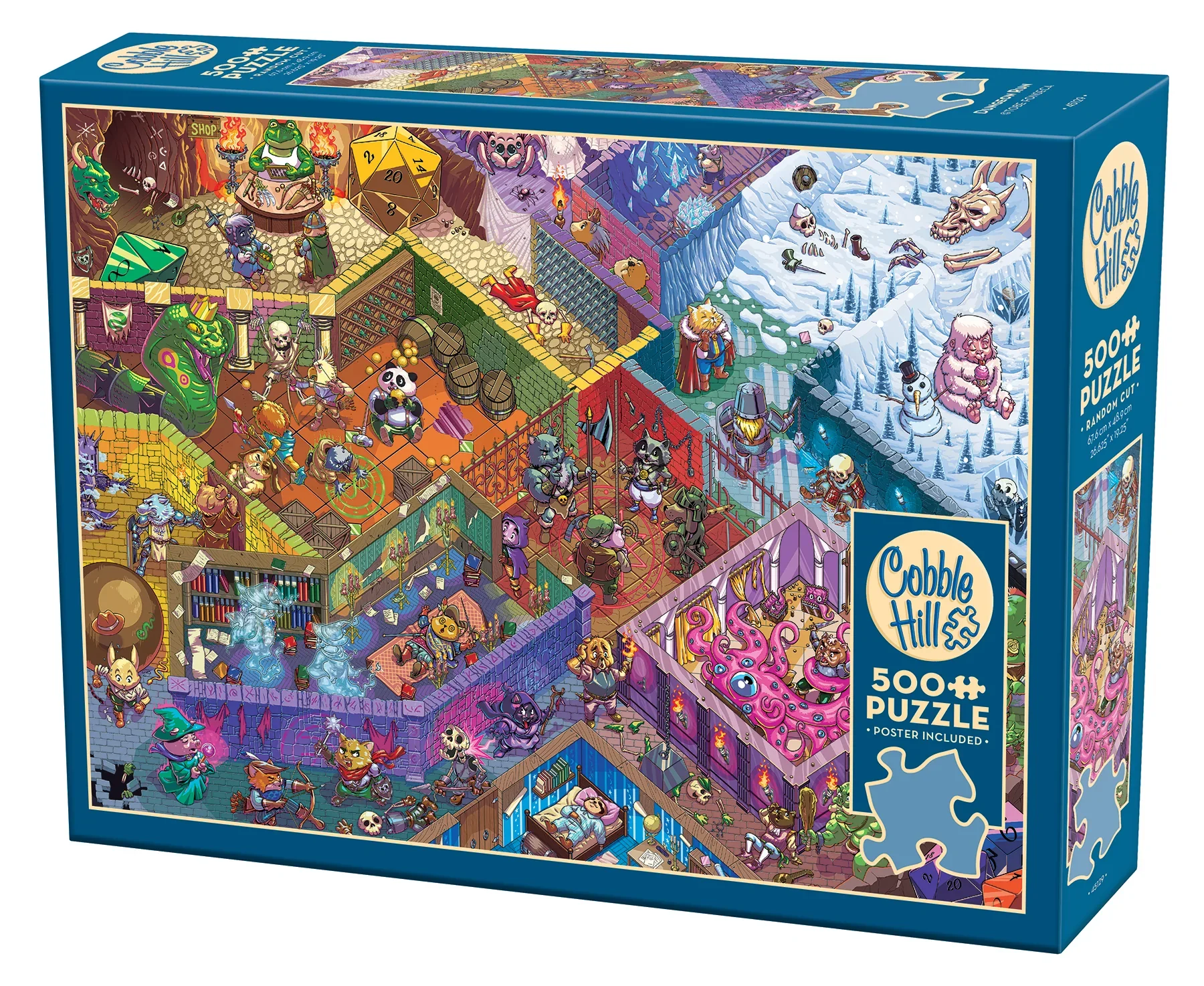 Dungeon Run 500pc Puzzle