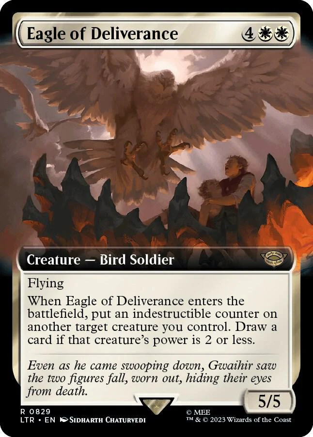 Eagle of Deliverance [#0829 extended art]  (LTR-R)