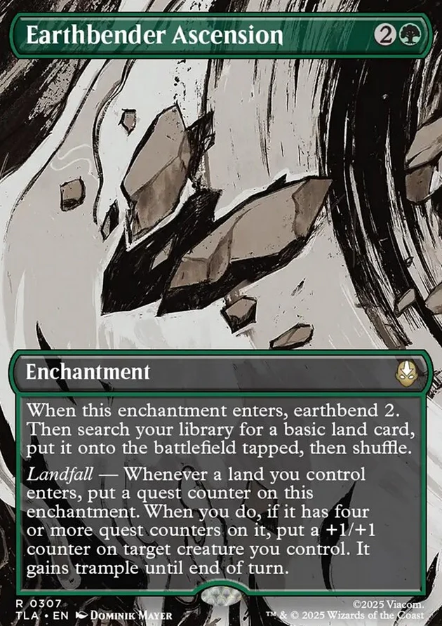 Earthbender Ascension [ #0307 Borderless ] (TLA-R) - Image 2