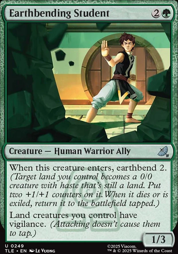 Earthbending Student [ #0249 ] (TLE-U) - Image 2