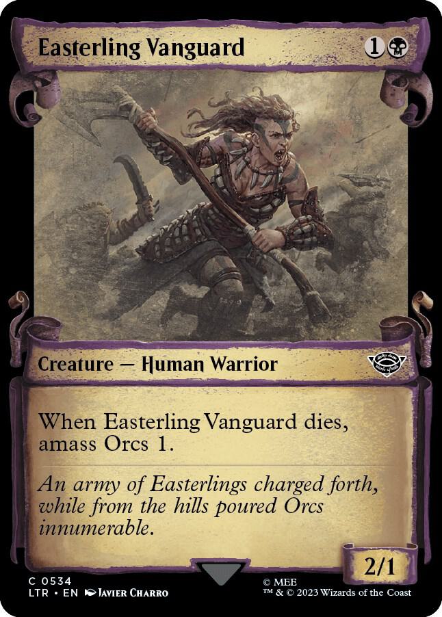 Easterling Vanguard [#0534 Showcase Scrolls] (LTR-C)