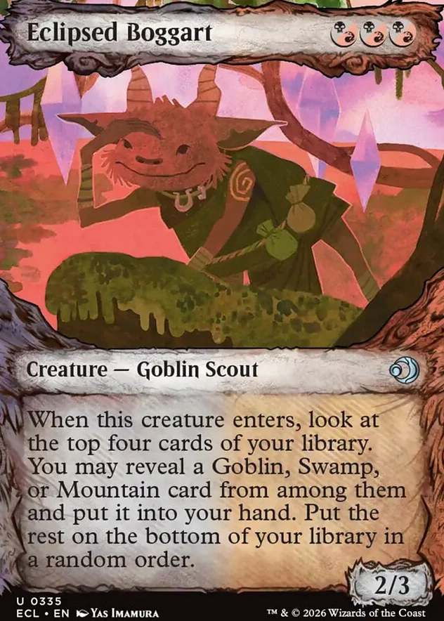 Eclipsed Boggart [ #0335 Showcase ] (ECL-U)