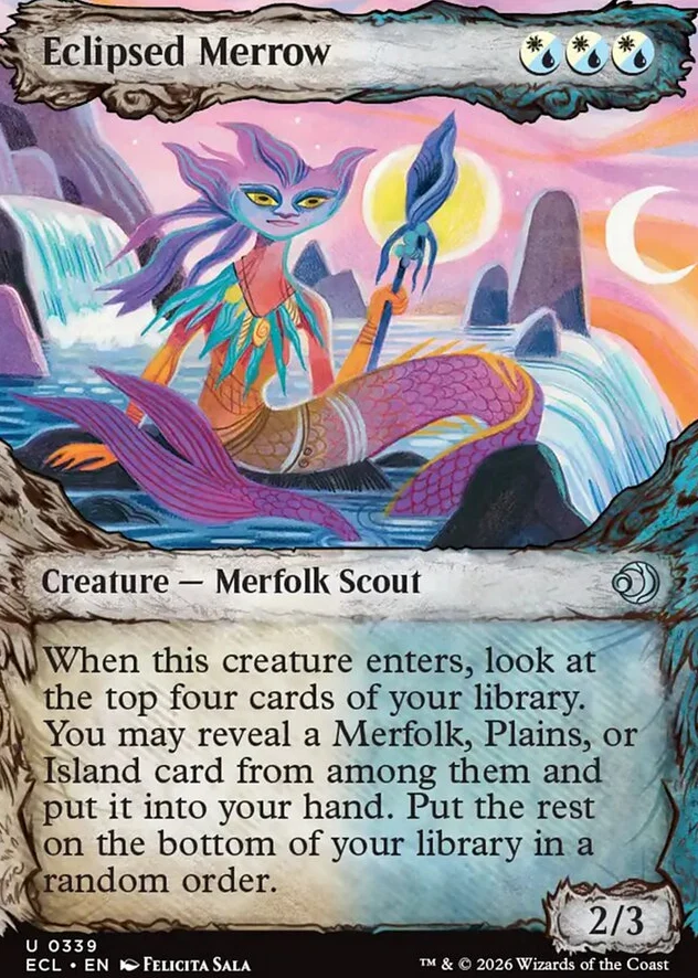 Eclipsed Merrow [ #0339 Showcase ] (ECL-U) - Image 2