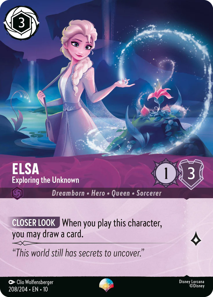 Elsa - Exploring the Unknown  (208/204 - Whispers in the Well) Epic