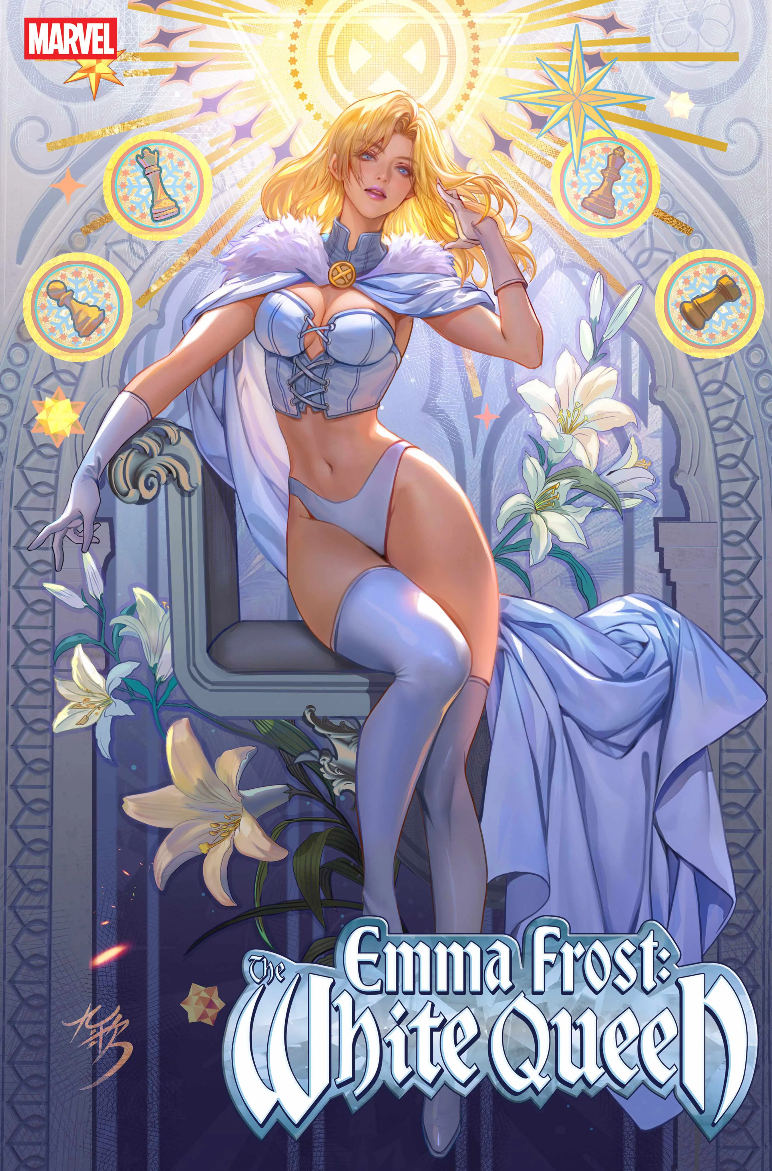 EMMA FROST: THE WHITE QUEEN #3 FANYANG EMMA FROST VARIANT - Image 2