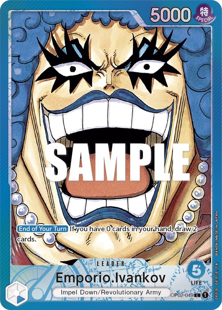 Emporio.Ivankov (Alternate Art) (OP02-049)  - Near Mint