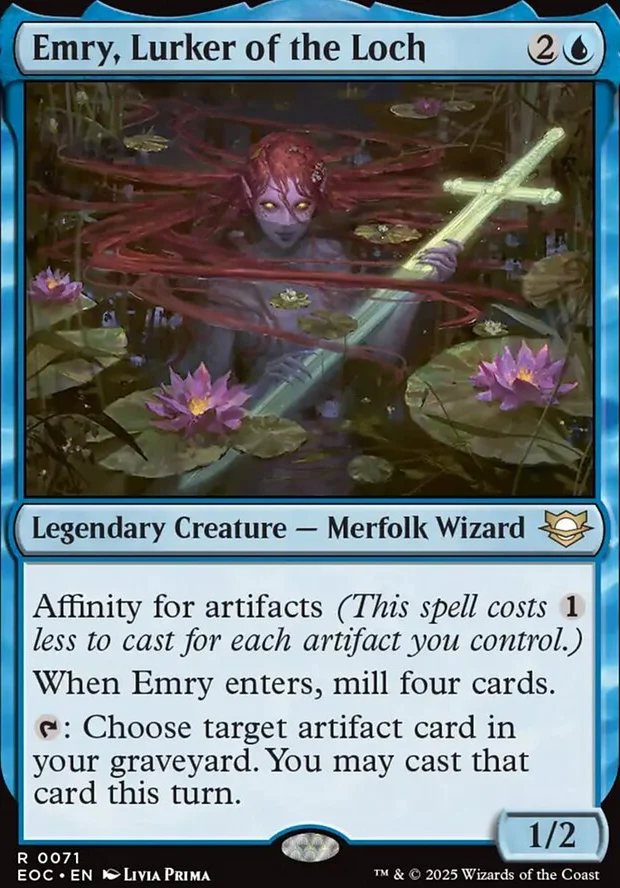 Emry, Lurker of the Loch [ #0071 ] (EOC-R)