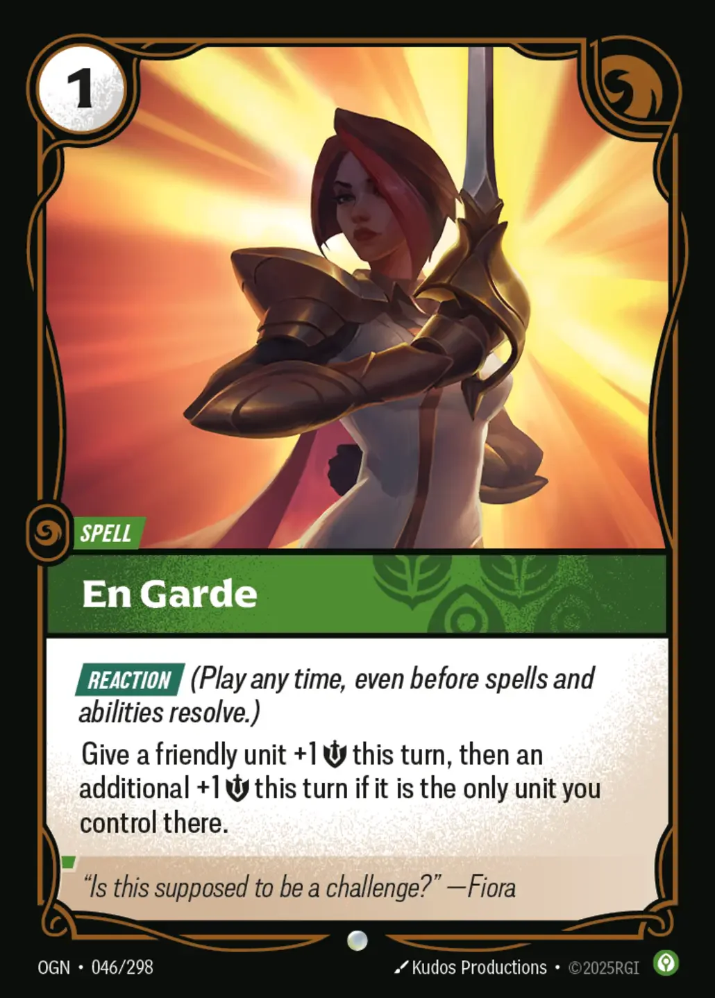 En Garde - 046/298 (OGN) Common