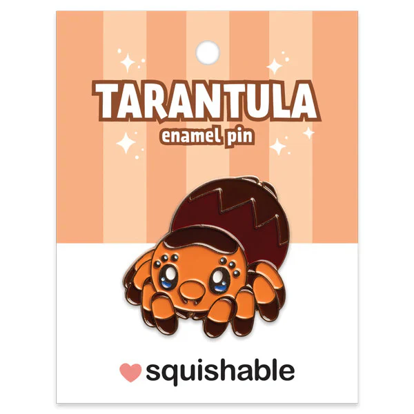 Squishable: Enamel Pin - Tarantula