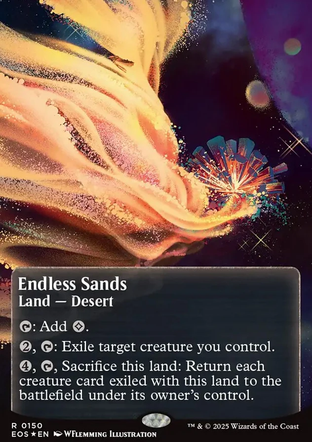 Endless Sands [ #0150 Galaxy Foil Poster Stellar Sights ] (EOS-R)