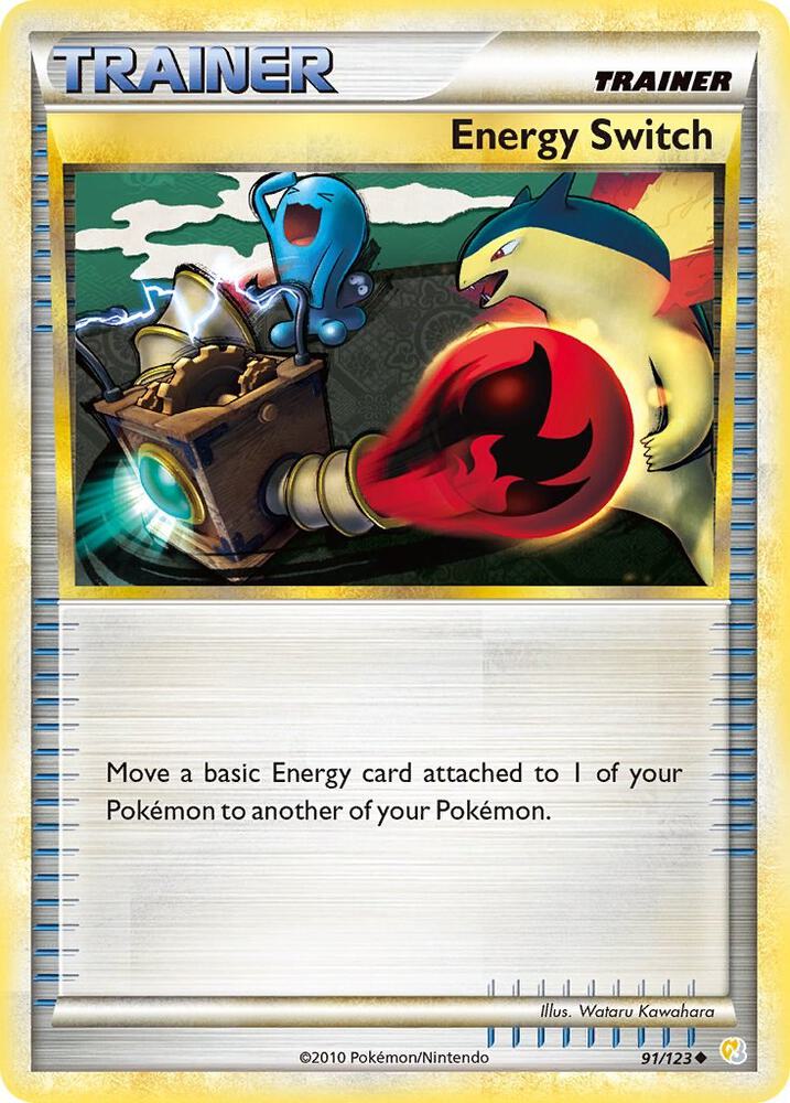 Energy Switch - 91/123 (HS) Common - Near Mint