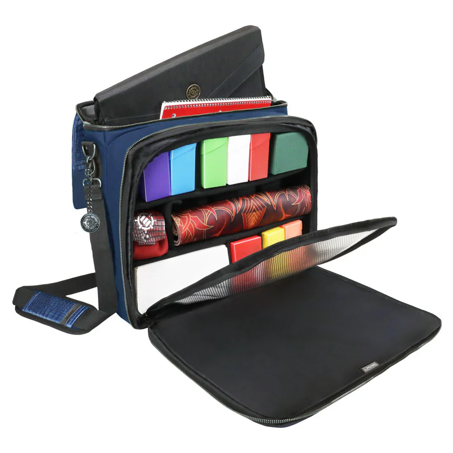 Enhance Gaming: TCG Shoulder Bag- Collector's Edition Blue