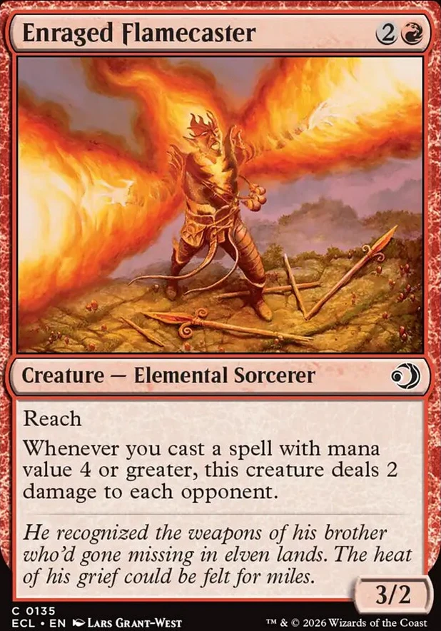 Enraged Flamecaster [ #0135 ] (ECL-C) - Image 2