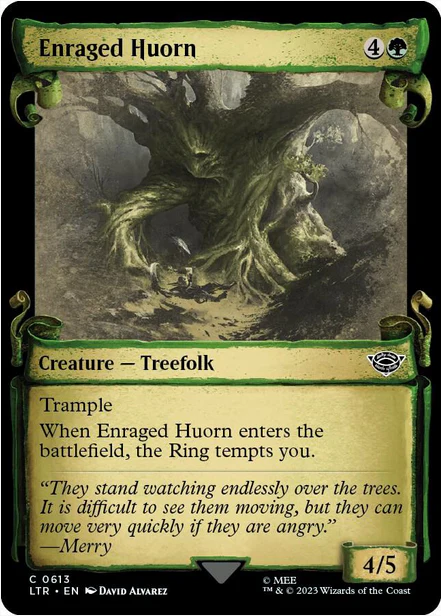 Enraged Huorn [#0613 Showcase Scrolls] (LTR-C)