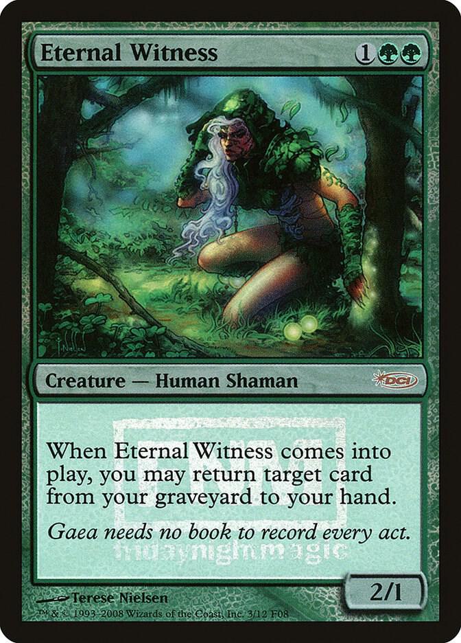 Eternal Witness (FNM-P) Light Play