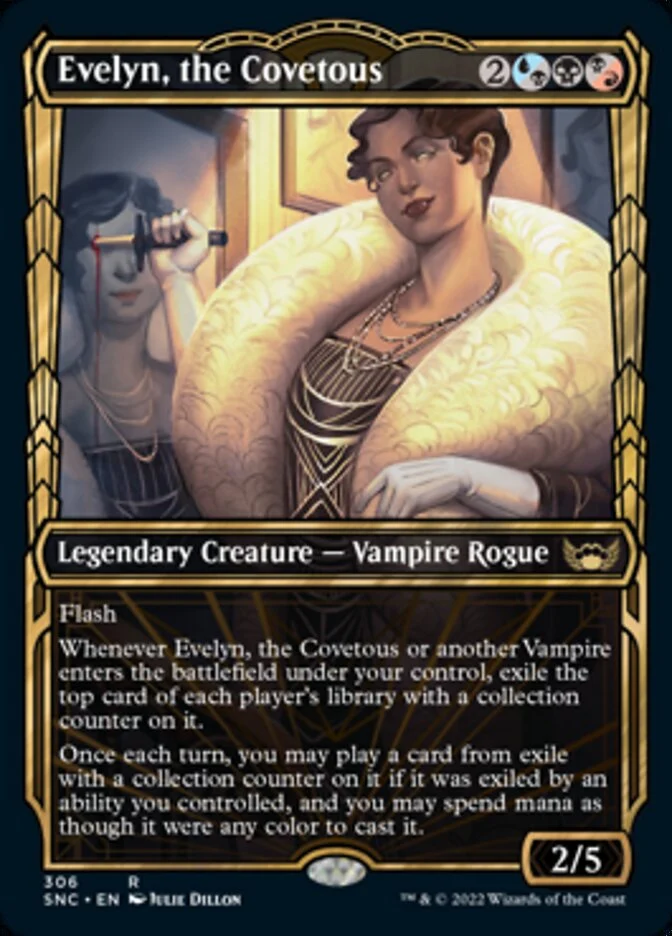 Evelyn, the Covetous [ #306 Golden Age Showcase ] (SNC-R)