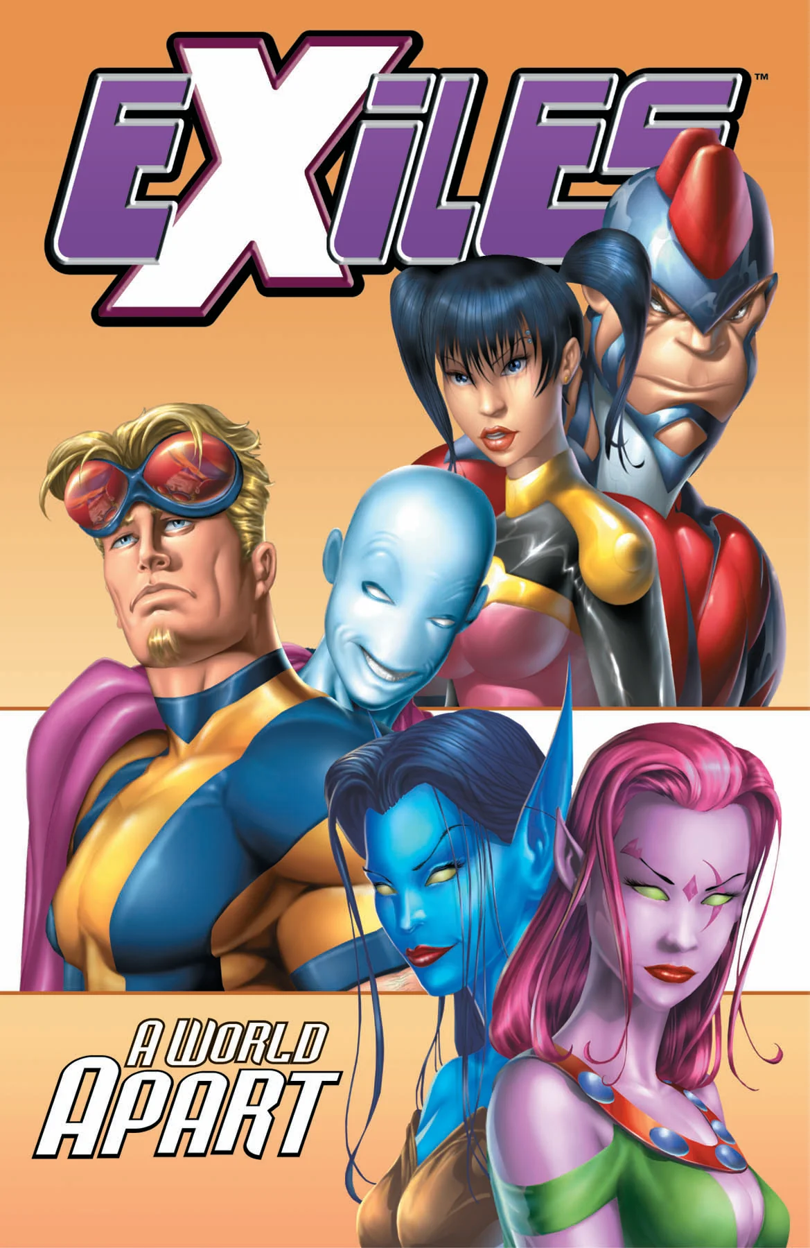 EXILES (2002 Compilation) Vol 2: A World Apart (Reprints issues 1-4) (USED)