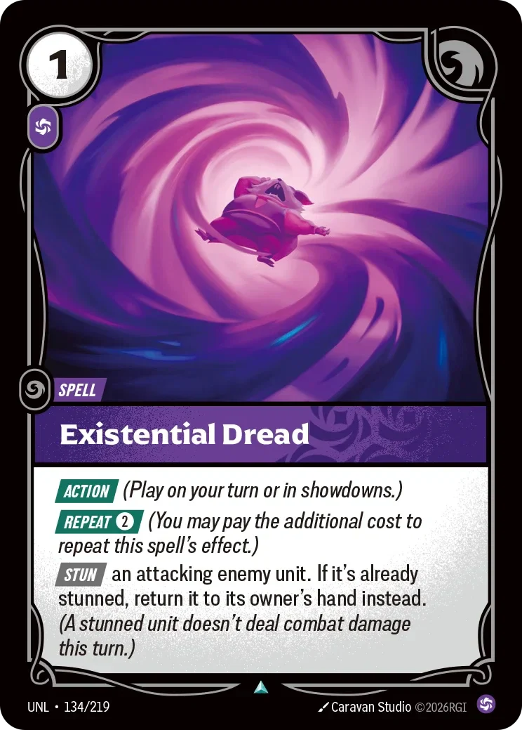 Existential Dread - 134/219 (UNL)  Uncommon