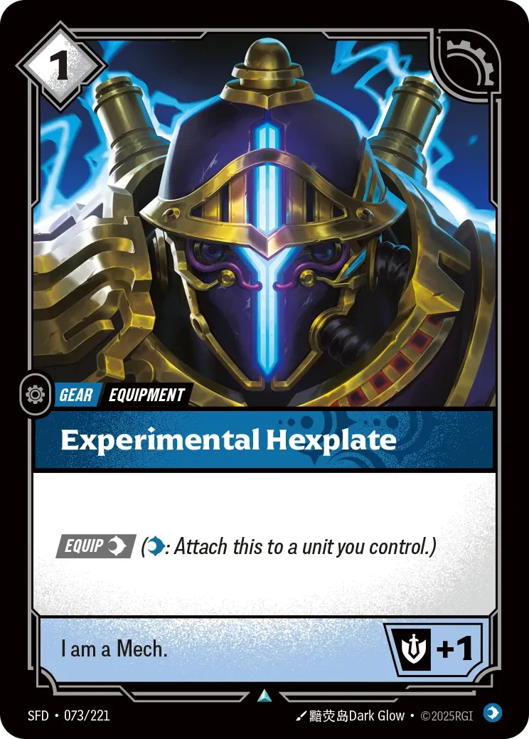 Experimental Hexplate - 073/221 (SFD) Uncommon