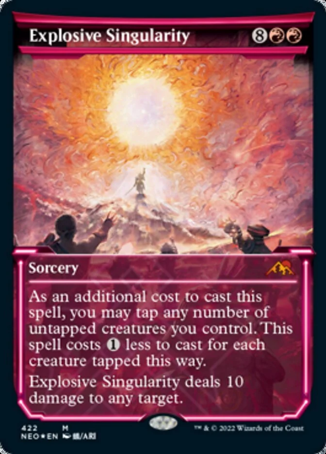 Explosive Singularity [ #422 Etched Foil ](NEO-M)