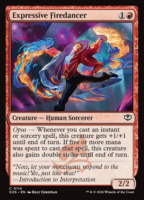 Expressive Firedancer [ #0114 ] (SOS-C)