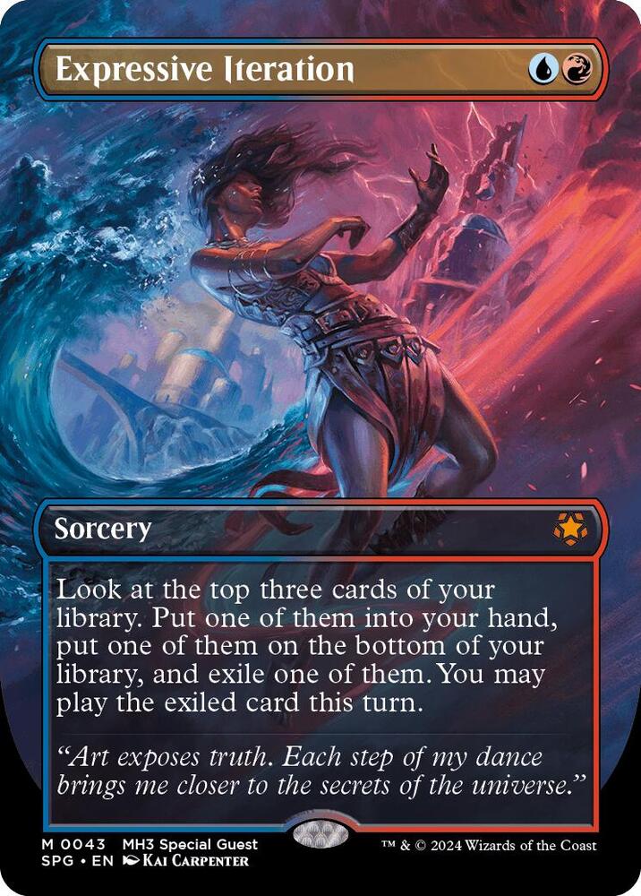 Expressive Iteration [#0043] (SPG-MH3-M-FOIL)