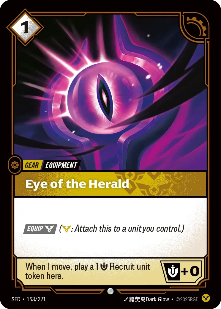 Eye of the Herald - 153/221 (SFD) Common