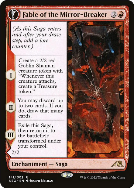 Fable of the Mirror-Breaker // Reflection of Kiki-Jiki [ #141/302 ] (NEO-R) - Image 2