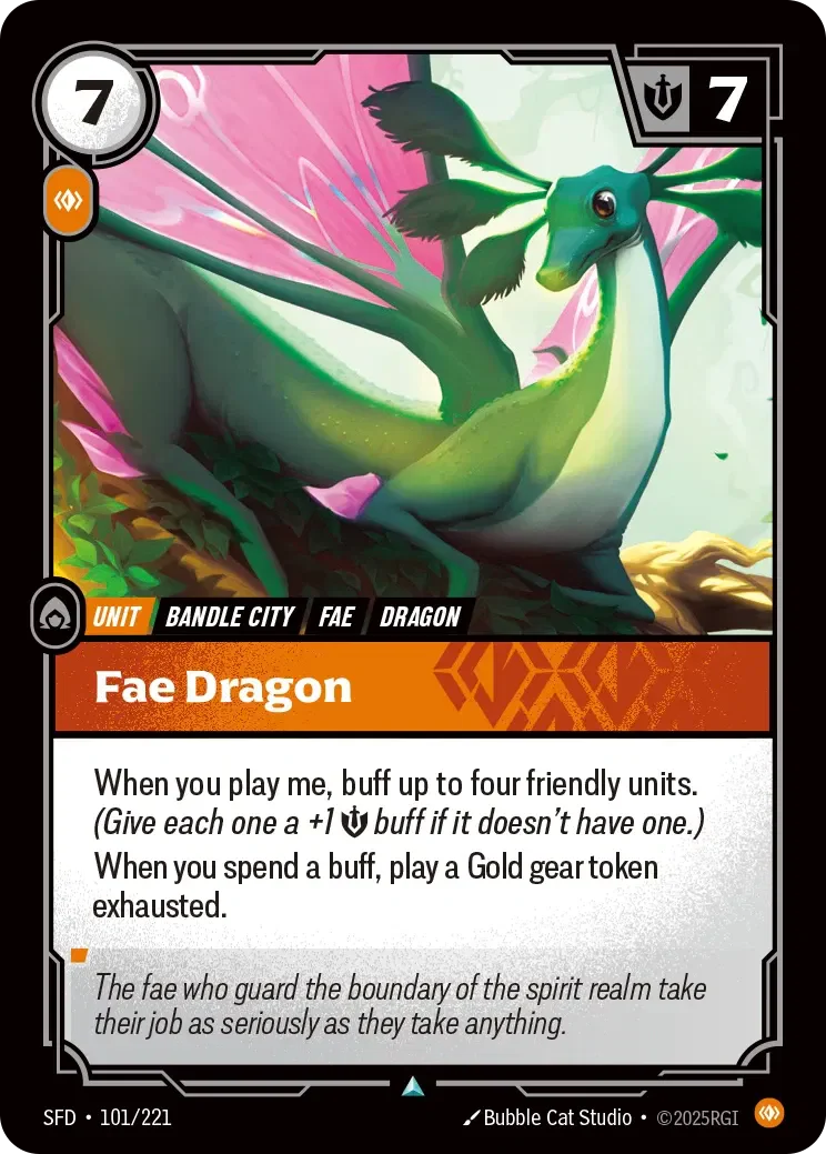 Fae Dragon - 101/221 (SFD) Uncommon