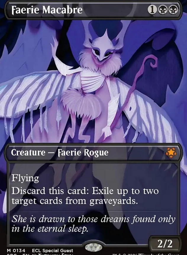 Faerie Macabre [ #0134 Borderless ] (SPG-M) - Image 2