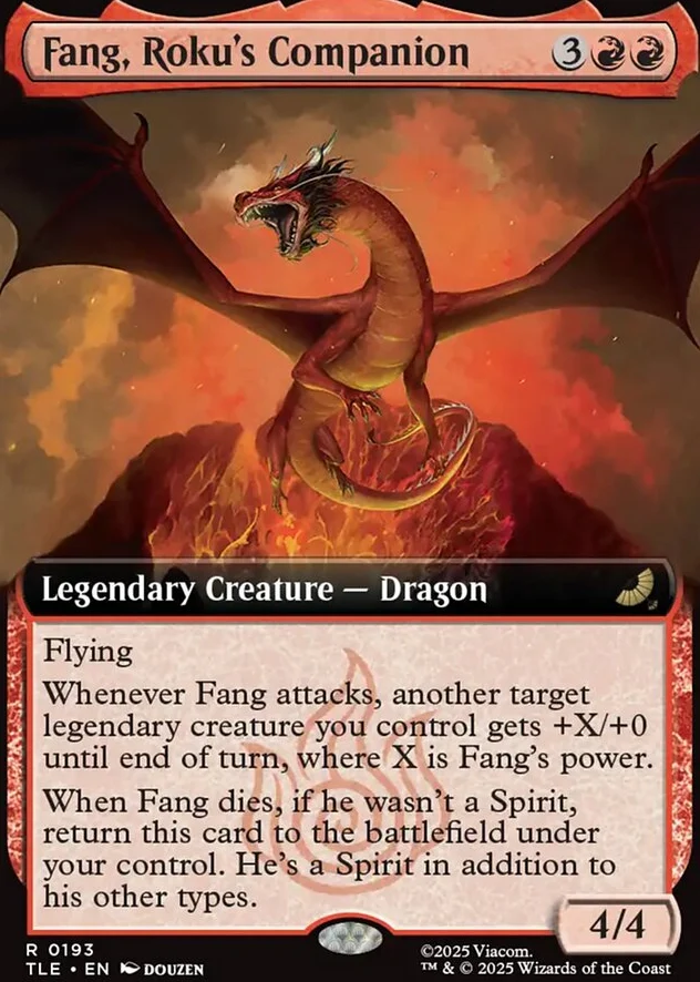 Fang, Roku's Companion [ #0193 Extended Art ] (TLE-R) - Image 2