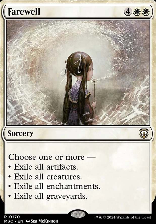 Farewell [#0170 Ripple Foil] (M3C-R)