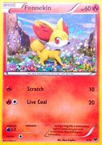 Fennekin (03/12) McDonald's Promos 2014 Heavy Play