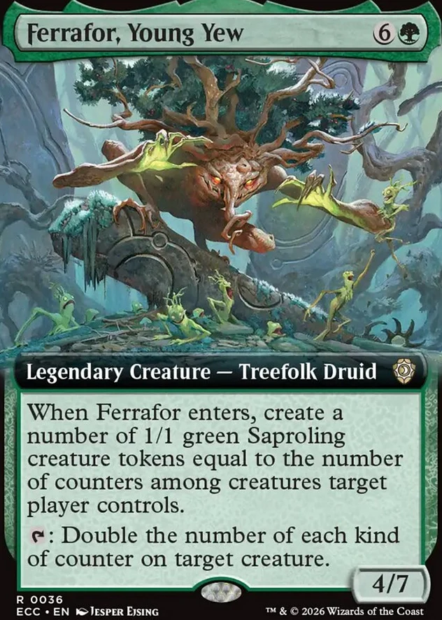 Ferrafor, Young Yew [ #0036 Extended Art ] (ECC-R)